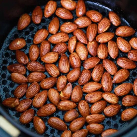 Air Fryer Roasted Almonds