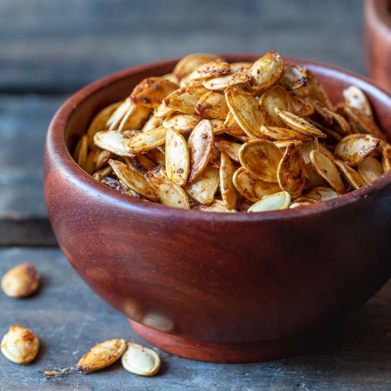 Air Fryer Pumpkin Seeds