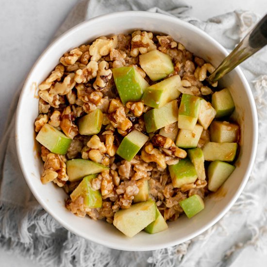 Caramel Apple Oatmeal