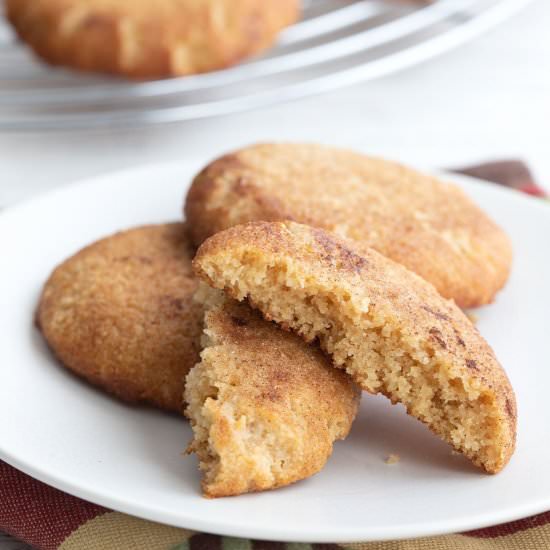 Perfect Keto Snickerdoodles