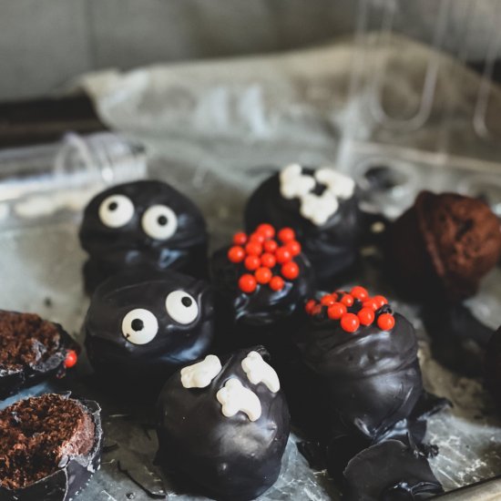 Halloween Cake Truffles