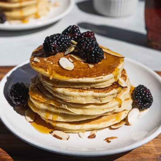 Pancakes with Almond Milk