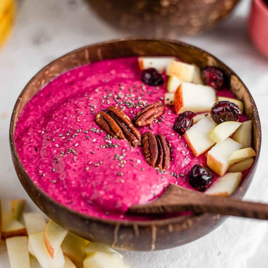 Spiced Apple Beet Smoothie