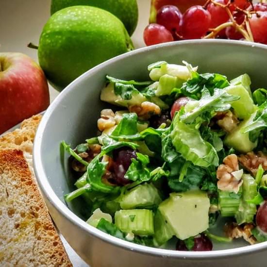 Vegan Rocket Waldorf Salad