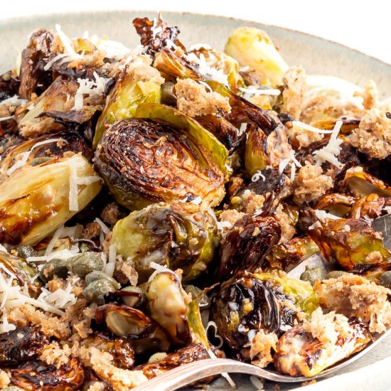 Caesar Roasted Brussels Sprouts Rec