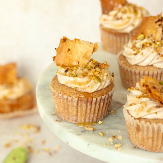 Baklava Cupcakes