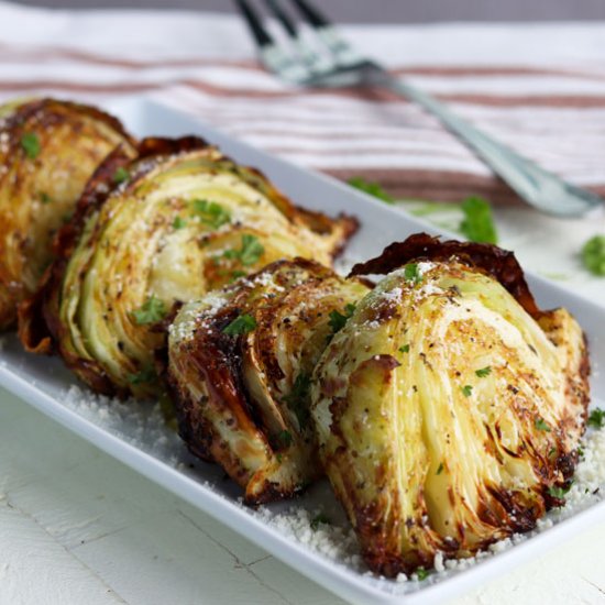 Italian air fryer cabbage