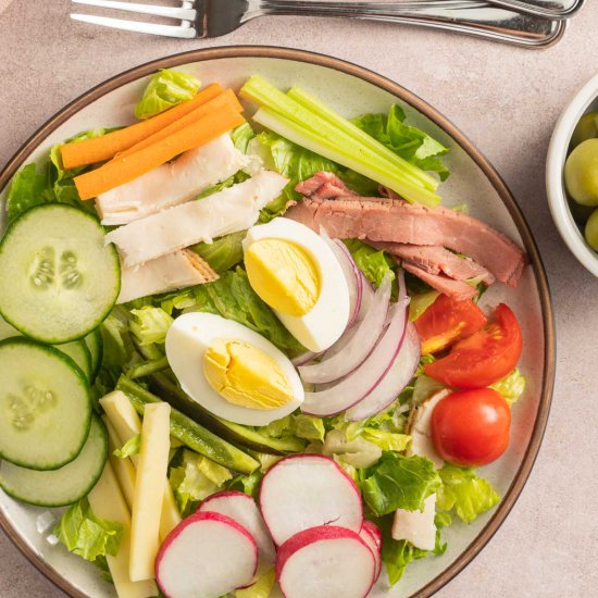 Julienne Salad with Lemon Dijon