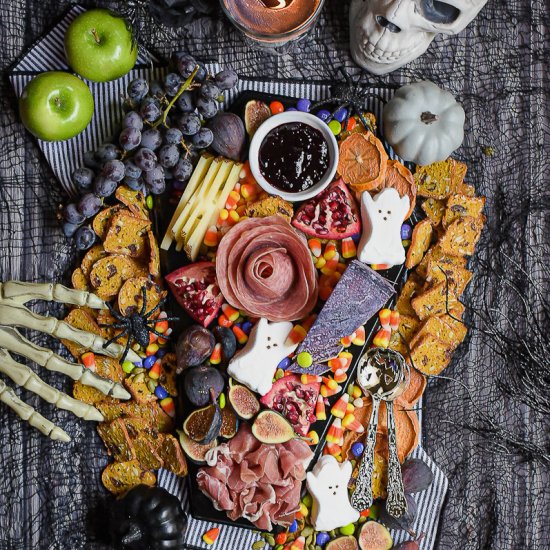 Spooky Charcuterie Board