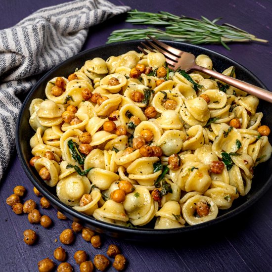 Roasted Chickpeas Pasta