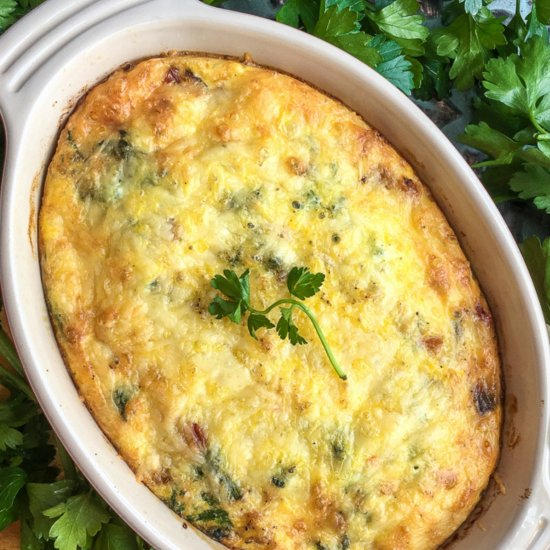 Baked Sweet Potato Frittata