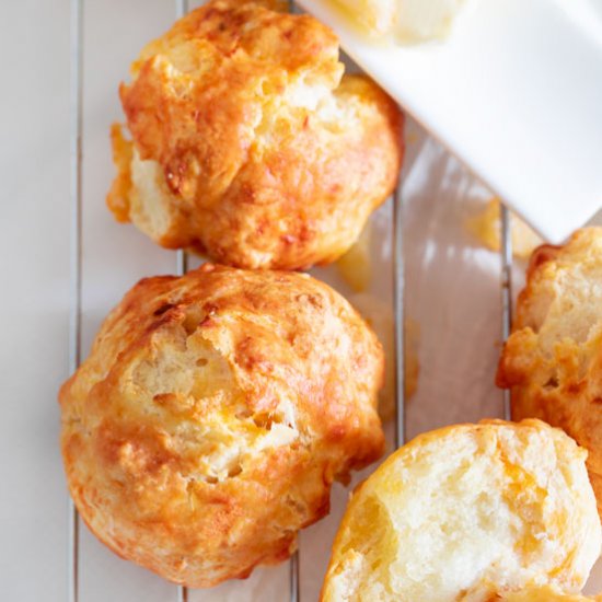 Vegan Sweet Potato Drop Biscuits