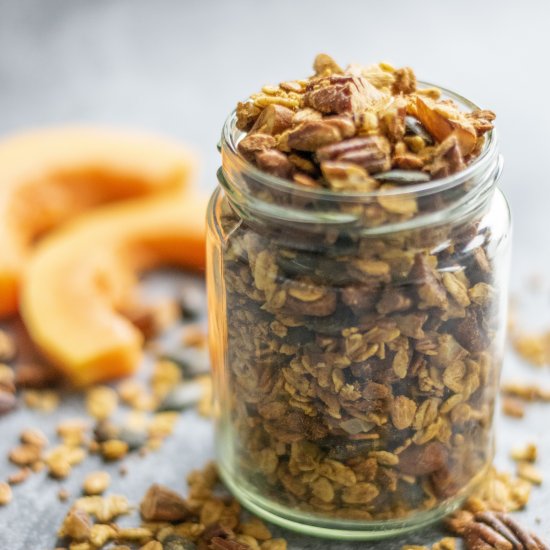 Pumpkin spice granola