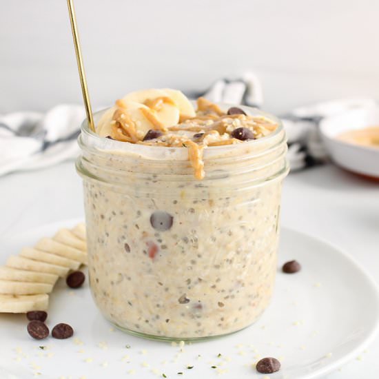 High-Protein Vegan Overnight Oats