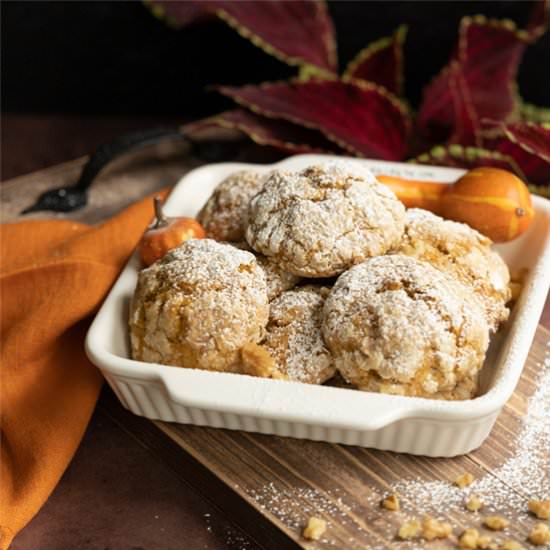 Pumpkin and Applesauce Cookies