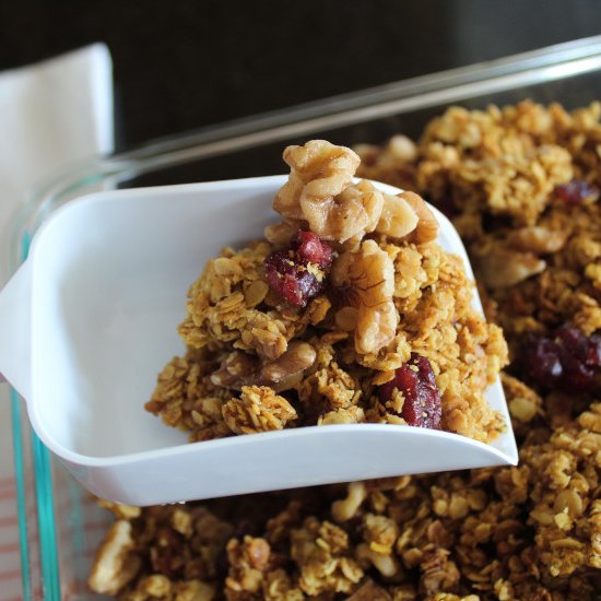 Pumpkin Spice Granola