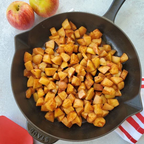 Cinnamon Skillet Apples