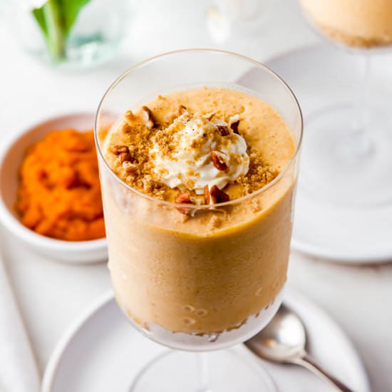 Pumpkin Cheesecake Mousse