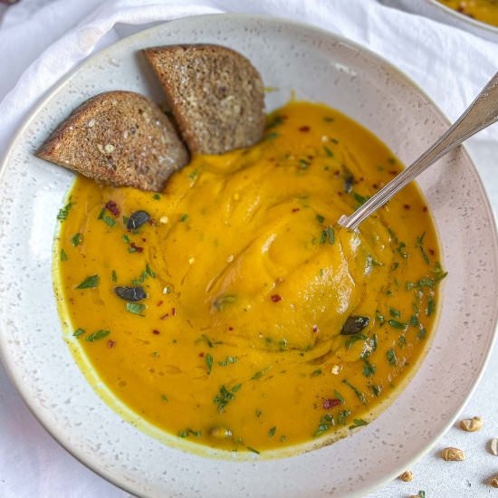 Roasted Butternut Squash Soup