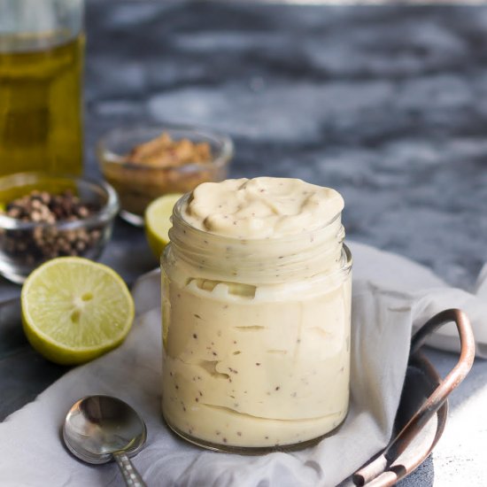 Homemade Vegan Mayonnaise