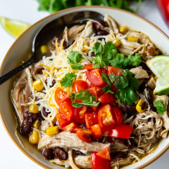 Black Bean Chicken Chili