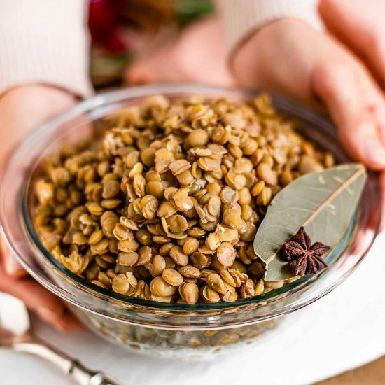 Festive Lentils Side Dish