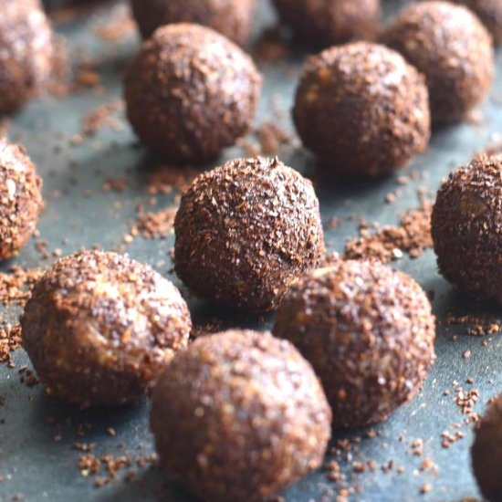 No-Bake Coffee Energy Bites