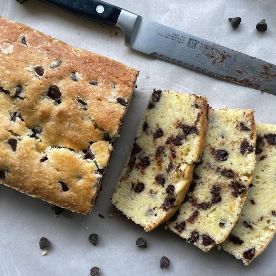 Chocolate Chip Loaf Cake