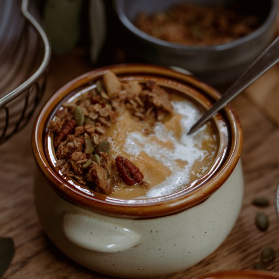 Apple Cider Butternut Squash Soup