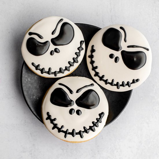 Jack Skellington Cookies