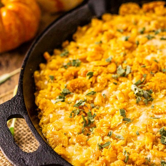 Pumpkin Mac and Cheese