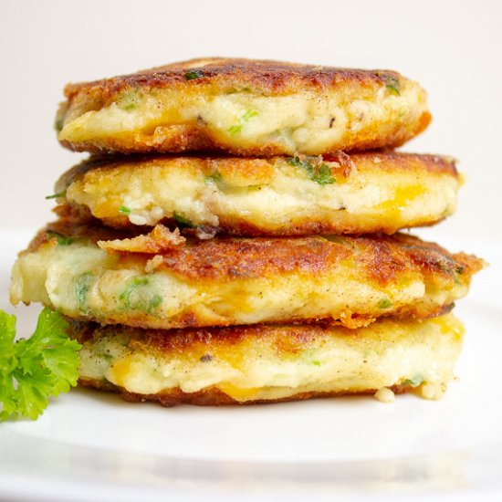 Mashed Potato Pancakes (Latkes)