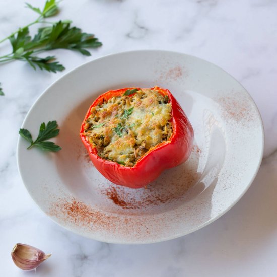 Vegan Stuffed Bell Peppers