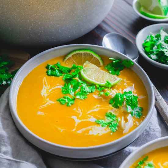 Buttercup Squash Soup