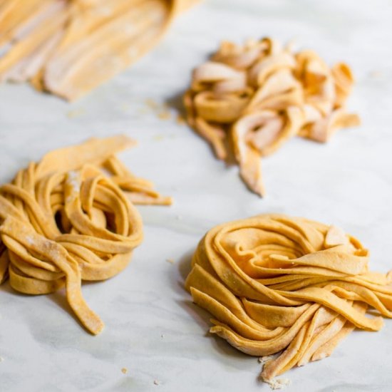 Pumpkin Pasta With Two Ingredients