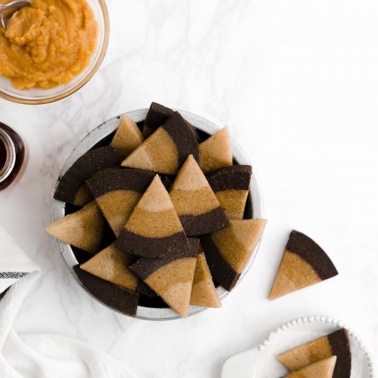 Healthy Candy Corn Sugar Cookies