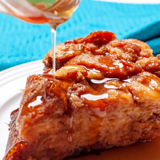 Crockpot French Toast Casserole