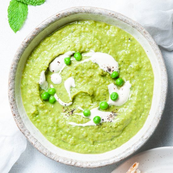 Pea and Mint Soup