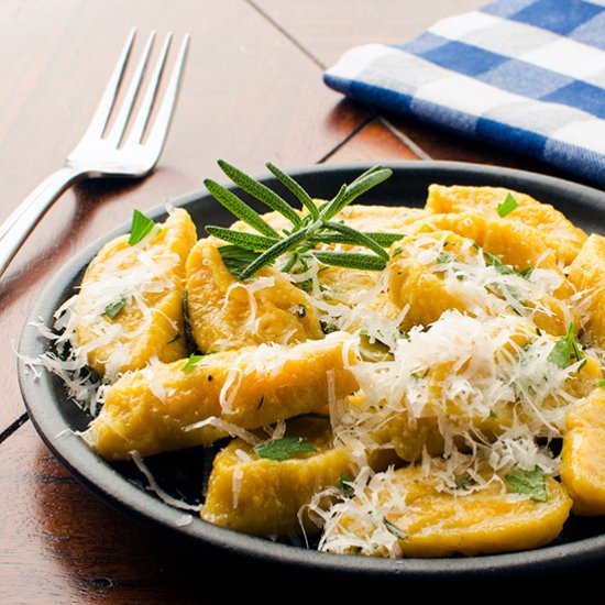 Pumpkin and Ricotta Gnocchi