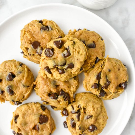 Pumpkin Chocolate Chip Cookies