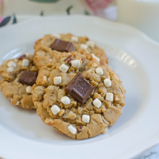 S’mores Monster Cookies