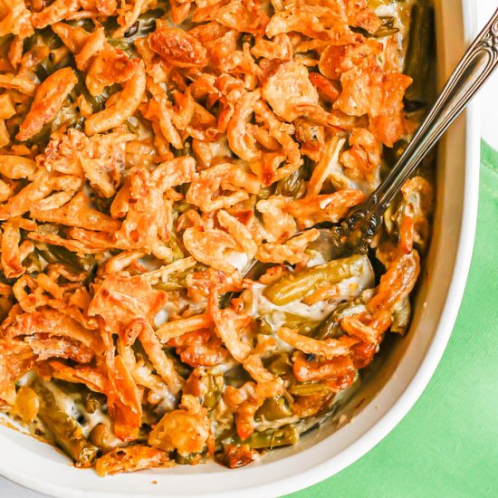 Classic green bean casserole