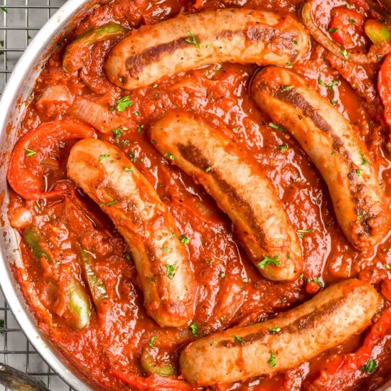 Sausage and Peppers