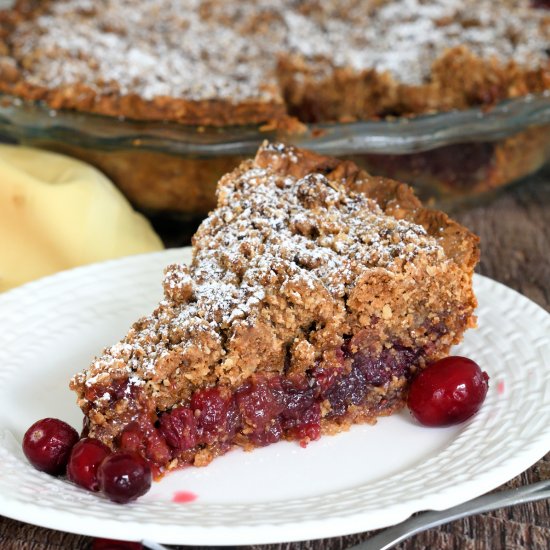 Cranberry Crumb Pie