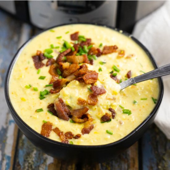 Crock Pot Corn Chowder