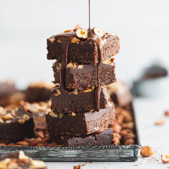 Vegan Nutella Brownies