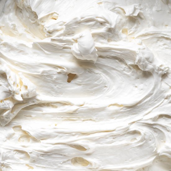 Vegan Swiss meringue buttercream