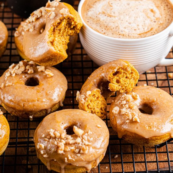 Healthy Pumpkin Donuts