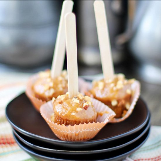 Caramel Apple Cupcakes