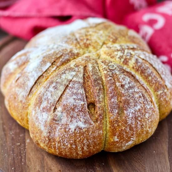 Sourdough Pumpkin Bread